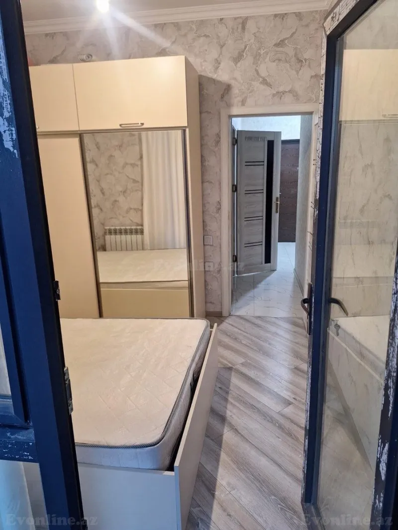 Kirayə verilir 2 otaqlı Mənzil Yeni tikili 60 m² Nərimanov r. - şəkil 4