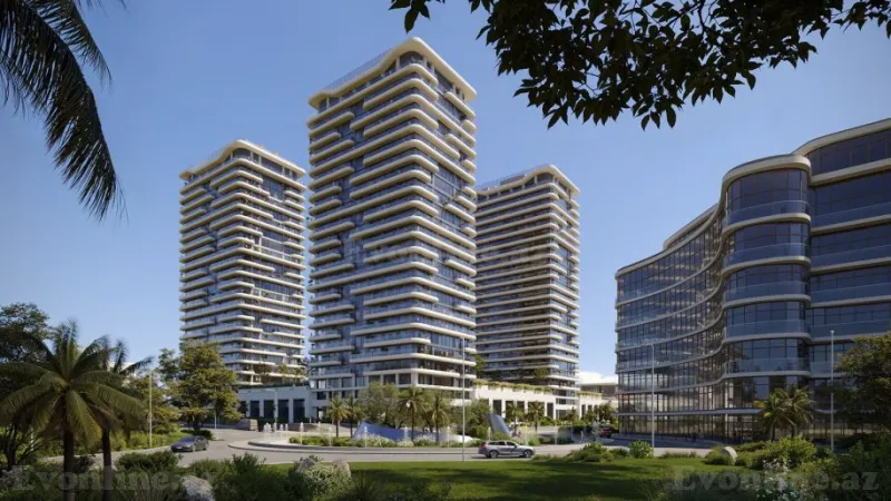 Satılır 1 otaqlı Mənzil Yeni tikili 60.6 m² Sabunçu r. - şəkil 5
