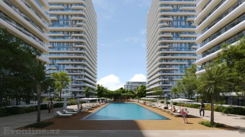 Satılır 1 otaqlı Mənzil Yeni tikili 60.6 m² Sabunçu r. - şəkil 6