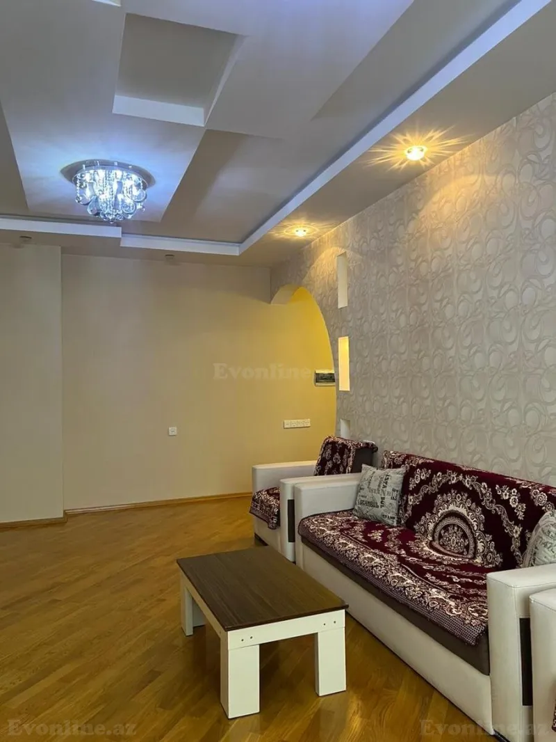 Kirayə verilir 2 otaqlı Mənzil Yeni tikili 90 m² Gənclik m. - şəkil 2