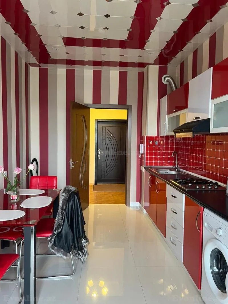 Kirayə verilir 2 otaqlı Mənzil Yeni tikili 90 m² Gənclik m. - şəkil 7