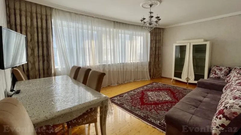 Kirayə verilir 2 otaqlı Mənzil Yeni tikili 82 m² Sabunçu r. - şəkil 2
