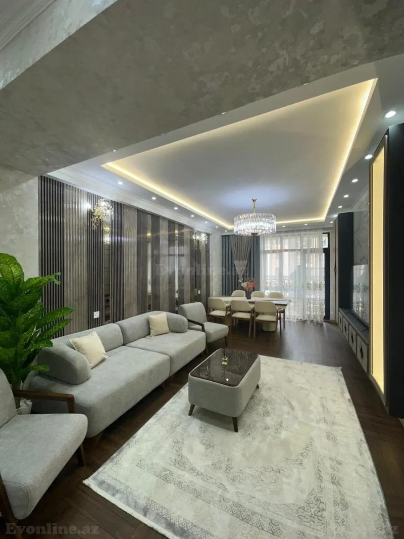 Satılır 3 otaqlı Mənzil Yeni tikili 129 m² Qara Qarayev m. - şəkil 3