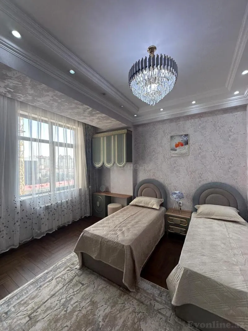 Satılır 3 otaqlı Mənzil Yeni tikili 129 m² Qara Qarayev m. - şəkil 7