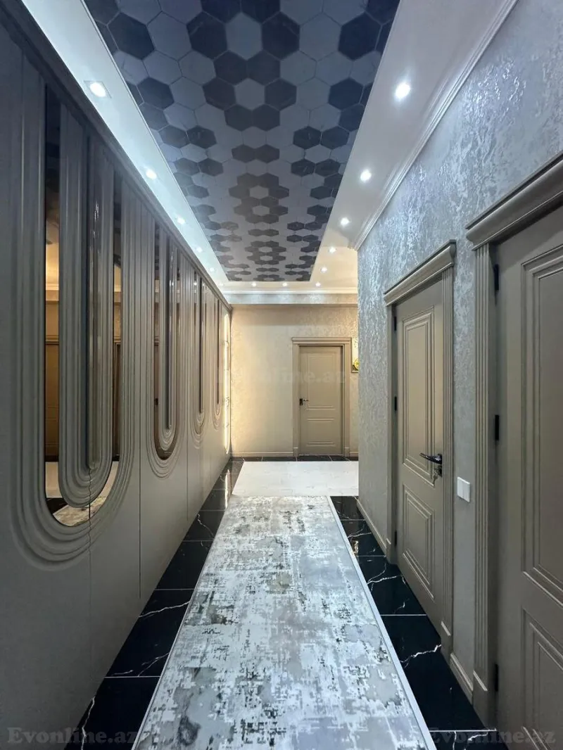 Satılır 3 otaqlı Mənzil Yeni tikili 129 m² Qara Qarayev m. - şəkil 11