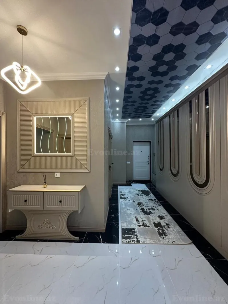 Satılır 3 otaqlı Mənzil Yeni tikili 129 m² Qara Qarayev m. - şəkil 12