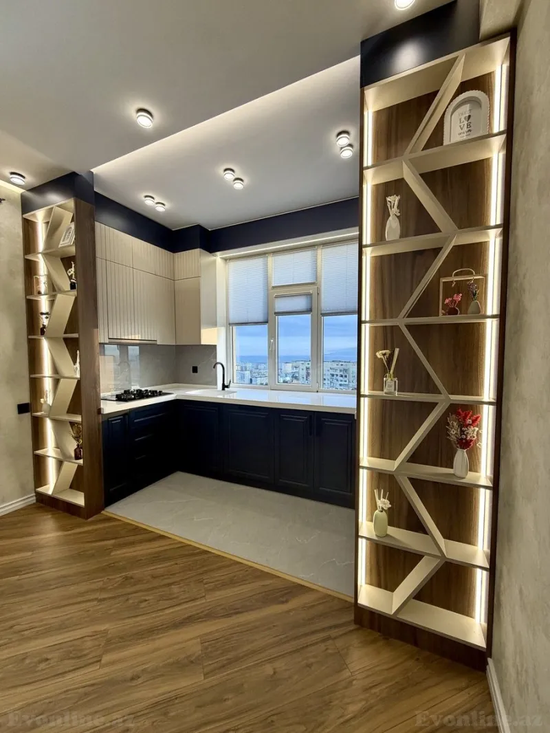 Satılır 2 otaqlı Mənzil Yeni tikili 53 m² Həzi Aslanov m. - şəkil 3