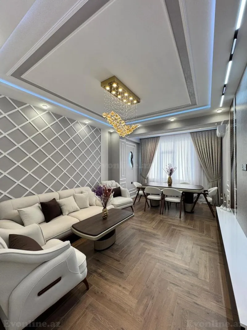 Satılır 3 otaqlı Mənzil Yeni tikili 105 m² Həzi Aslanov m. - şəkil 4