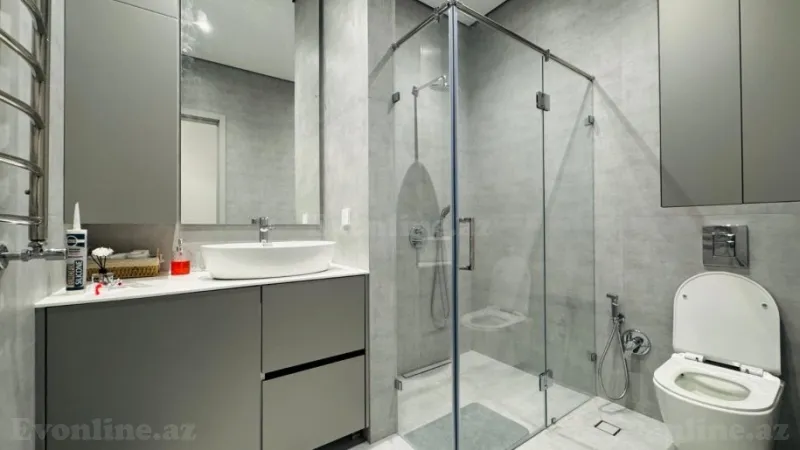 Kirayə verilir 2 otaqlı Mənzil Yeni tikili 80 m² Sabunçu r. - şəkil 7