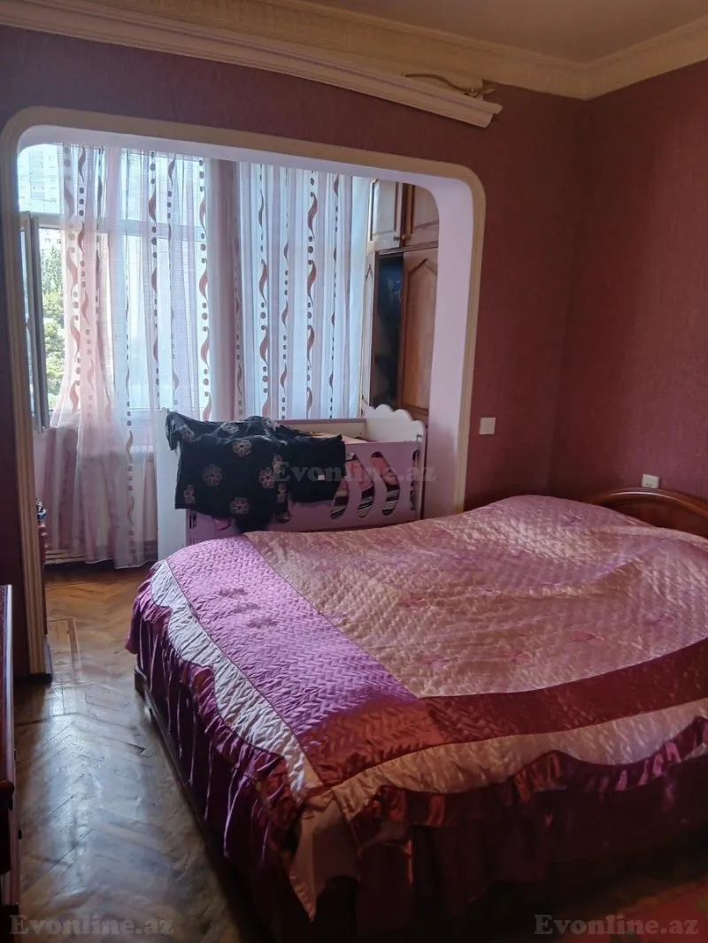 Kirayə verilir 2 otaqlı Mənzil Köhnə tikili 65 m² 6-cı mikrorayon - şəkil 3