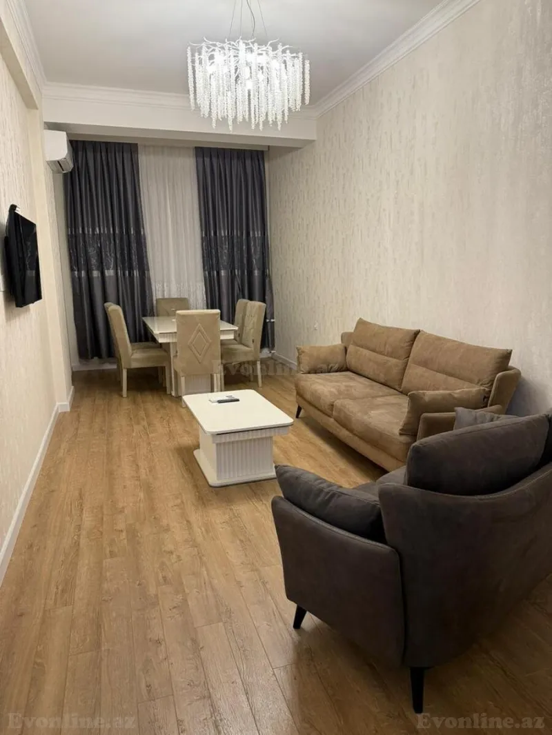 Kirayə verilir 2 otaqlı Mənzil Yeni tikili 85 m² Nəriman Nərimanov m. - şəkil 2