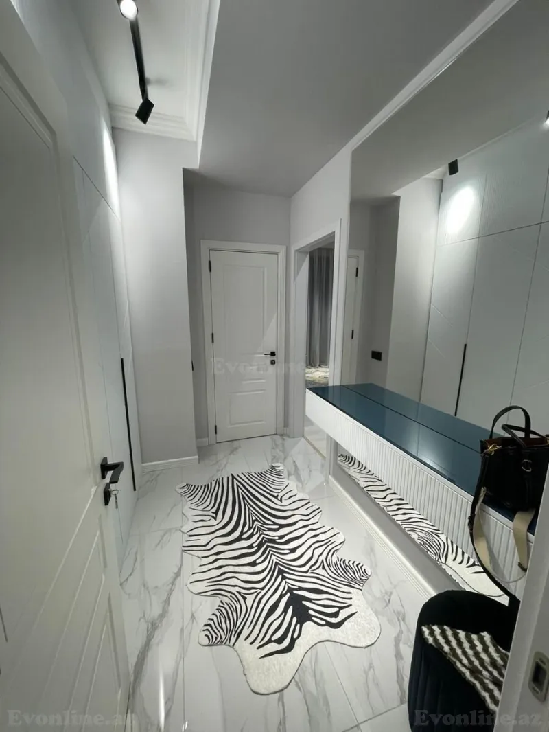 Kirayə verilir 3 otaqlı Mənzil Yeni tikili 120 m² Nərimanov r. - şəkil 2