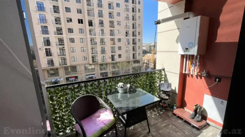 Kirayə verilir 3 otaqlı Mənzil Yeni tikili 120 m² Nərimanov r. - şəkil 3