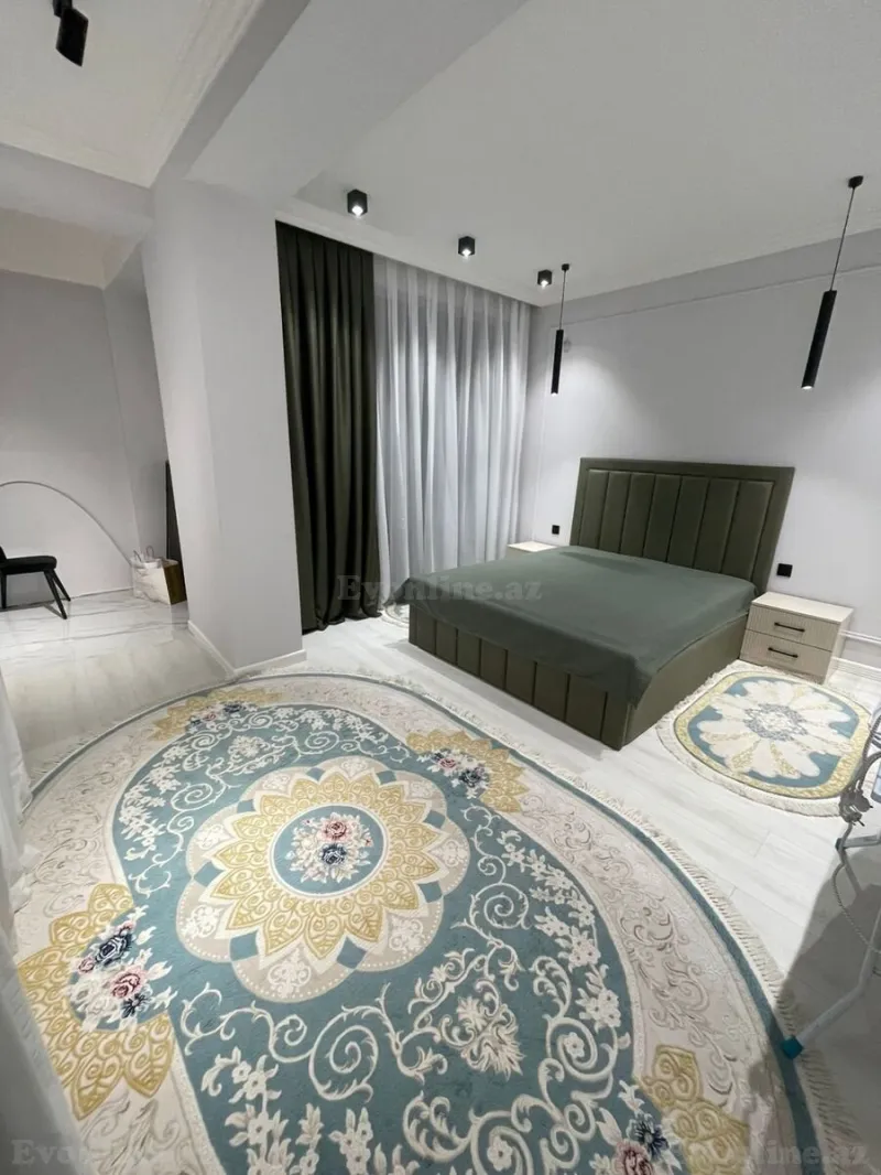 Kirayə verilir 3 otaqlı Mənzil Yeni tikili 120 m² Nərimanov r. - şəkil 4
