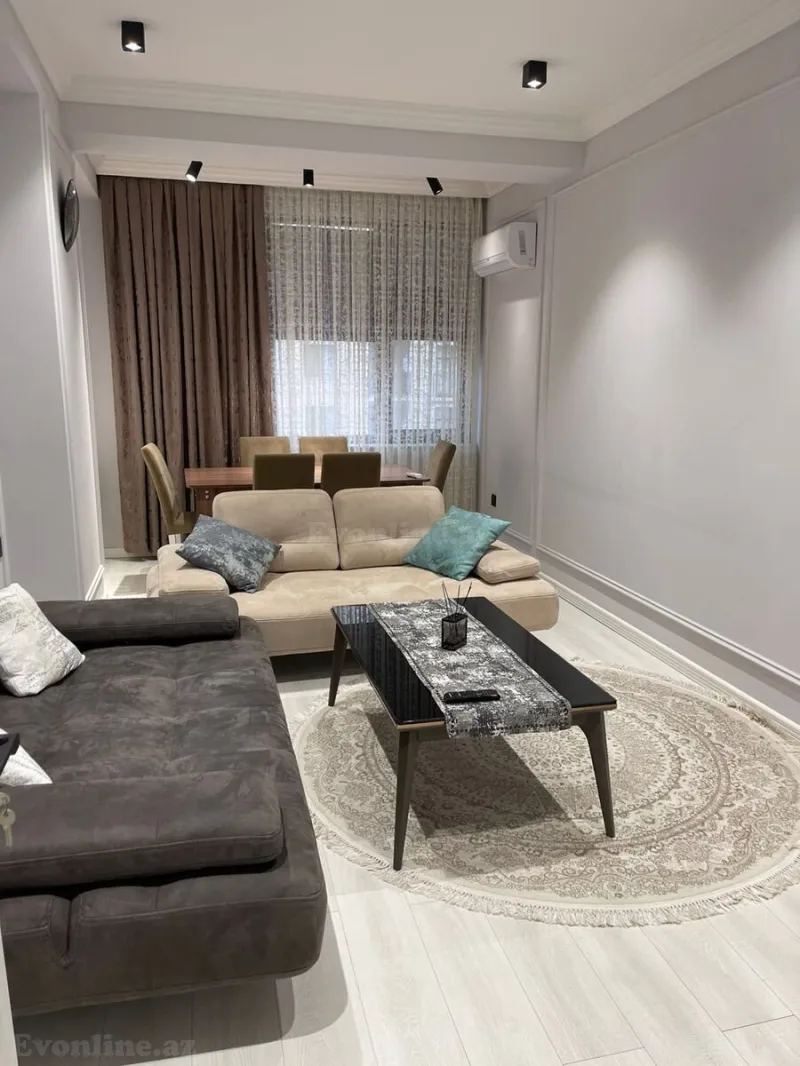 Kirayə verilir 3 otaqlı Mənzil Yeni tikili 120 m² Nərimanov r. - şəkil 10