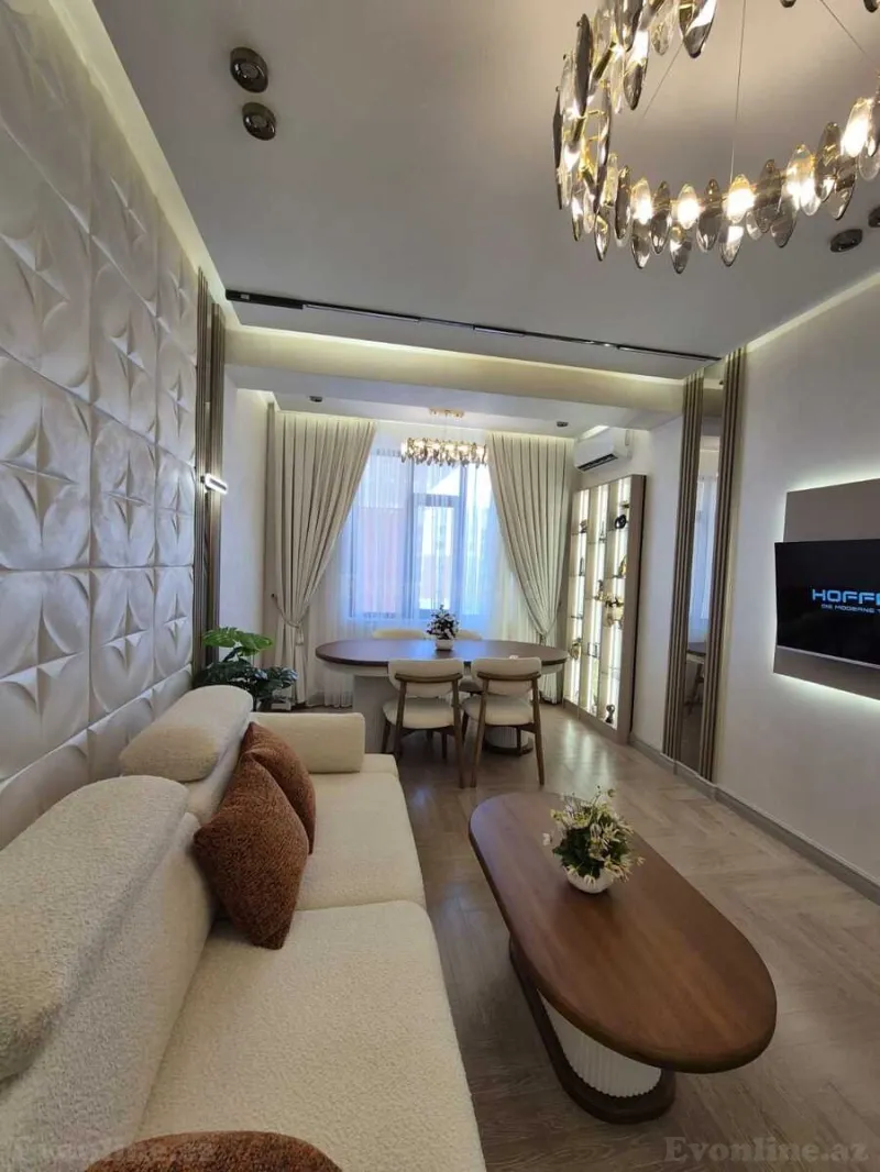 Kirayə verilir 2 otaqlı Mənzil Yeni tikili 60 m² Nəriman Nərimanov m. - şəkil 3