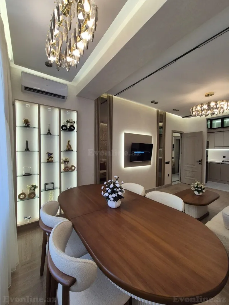 Kirayə verilir 2 otaqlı Mənzil Yeni tikili 60 m² Nəriman Nərimanov m. - şəkil 3