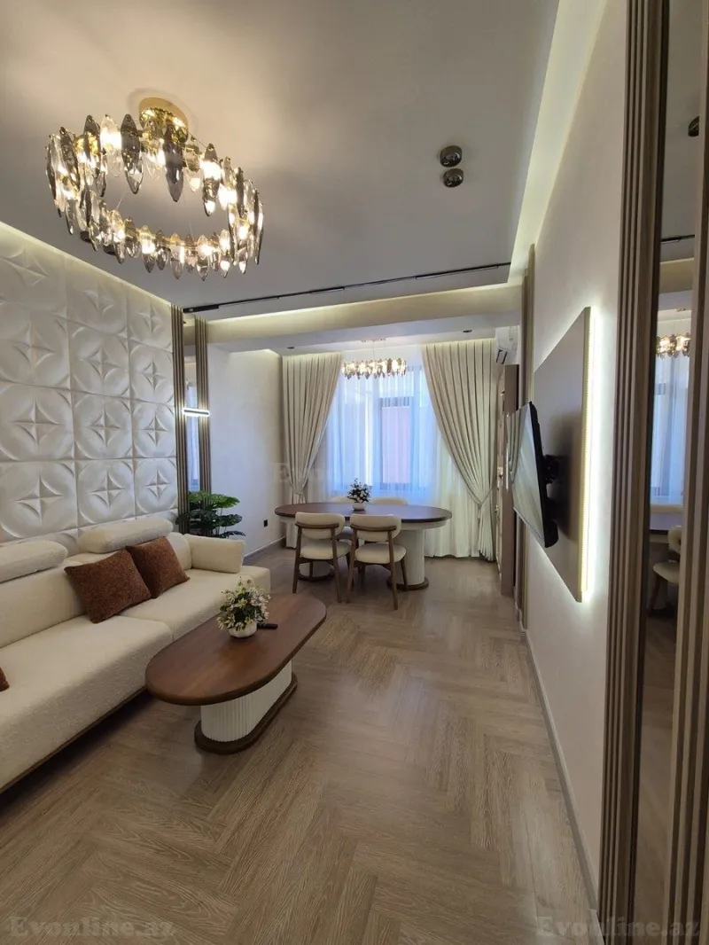 Kirayə verilir 2 otaqlı Mənzil Yeni tikili 60 m² Nəriman Nərimanov m. - şəkil 4