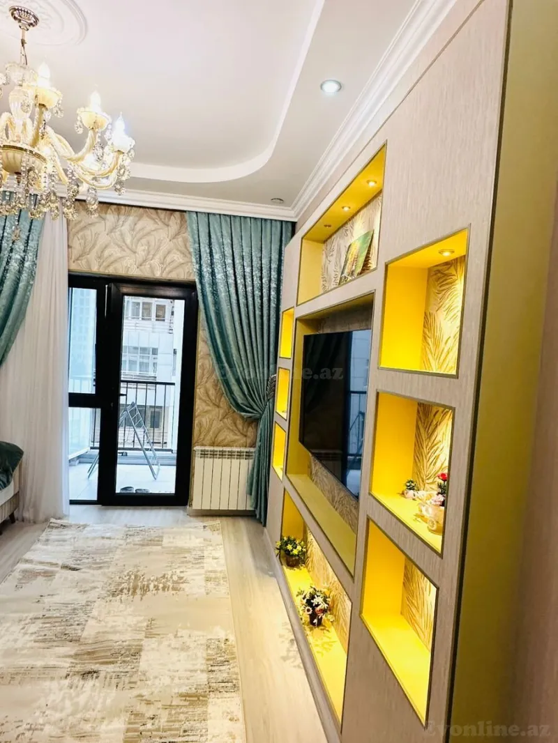 Kirayə verilir 2 otaqlı Mənzil Yeni tikili 55 m² Gənclik m. - şəkil 6