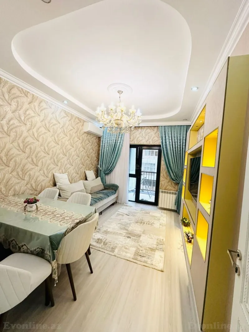 Kirayə verilir 2 otaqlı Mənzil Yeni tikili 55 m² Gənclik m. - şəkil 7