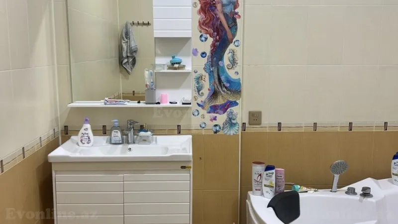 Kirayə verilir 3 otaqlı Mənzil Yeni tikili 150 m² Nərimanov r. - şəkil 4