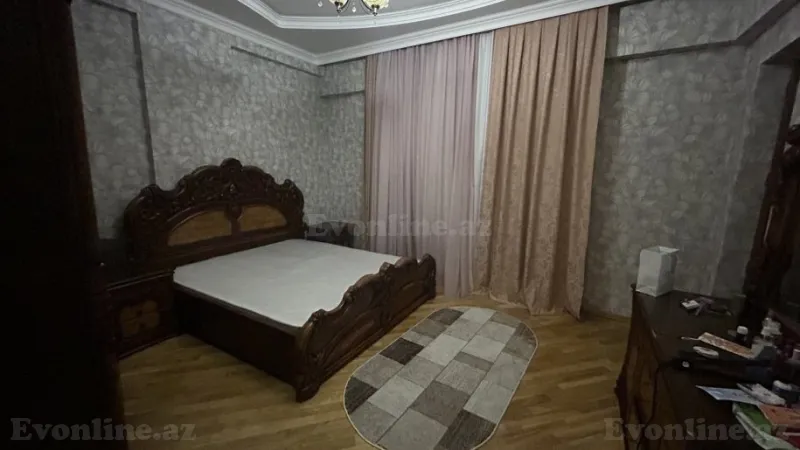 Kirayə verilir 3 otaqlı Mənzil Yeni tikili 150 m² Nərimanov r. - şəkil 7