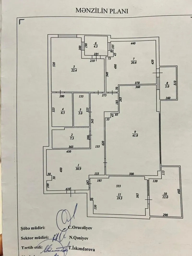 Satılır 4 otaqlı Mənzil Yeni tikili 161.1 m² Yasamal - şəkil 5