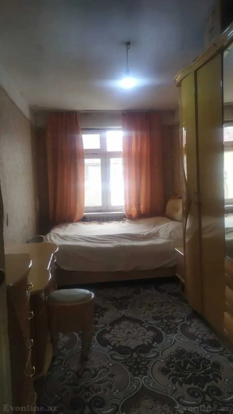 Satılır 1 otaqlı Mənzil Köhnə tikili 45 m² Gənclik m. - şəkil 3