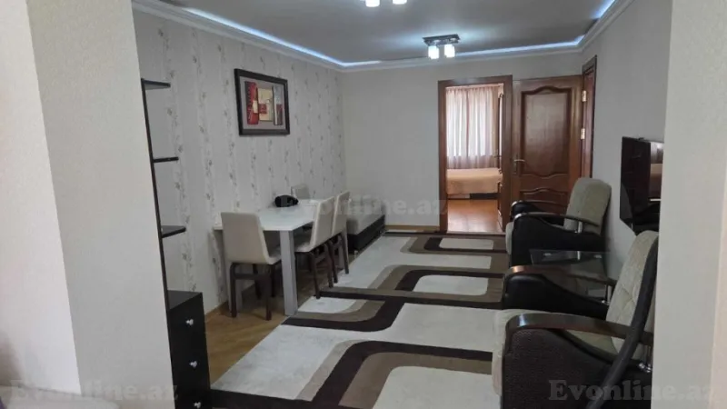 2 otaqlı Mənzil 85 m² Nərimanov r. Kirayə verilir