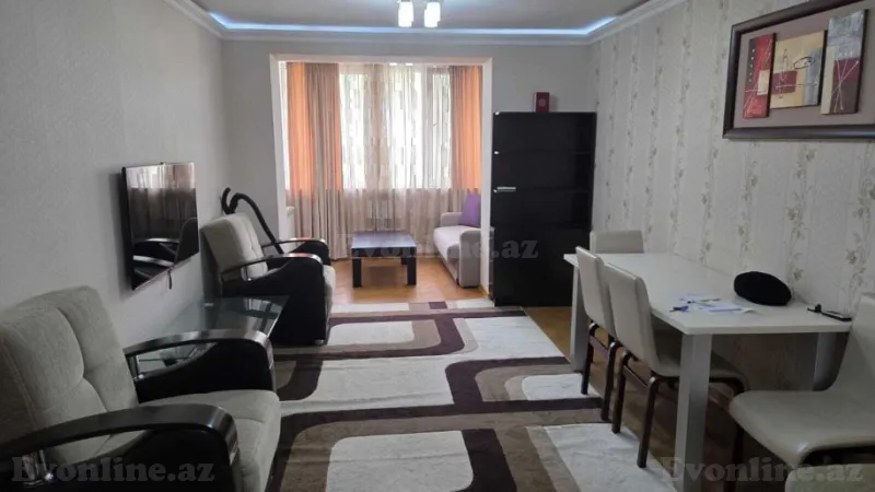 Kirayə verilir 2 otaqlı Mənzil Köhnə tikili 85 m² Nərimanov r. - şəkil 2
