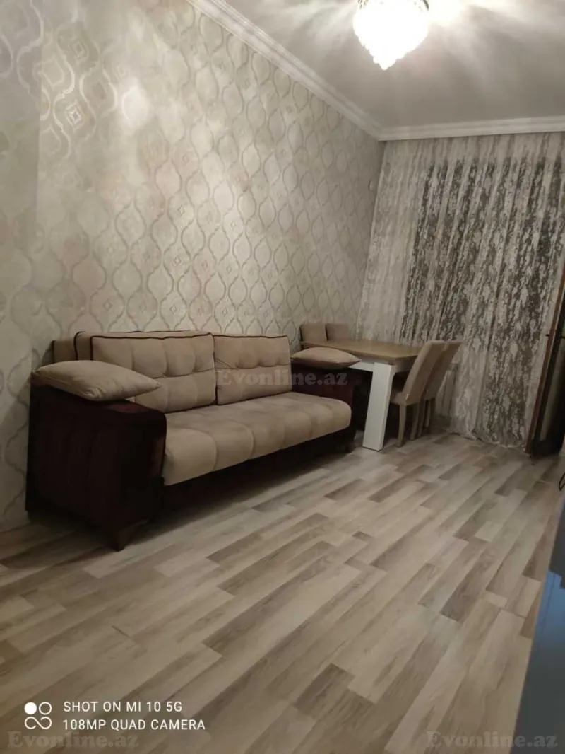 2 otaqlı Mənzil 55 m² İnşaatçılar m. Kirayə verilir