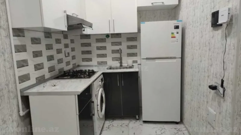 Kirayə verilir 2 otaqlı Mənzil Yeni tikili 55 m² İnşaatçılar m. - şəkil 2