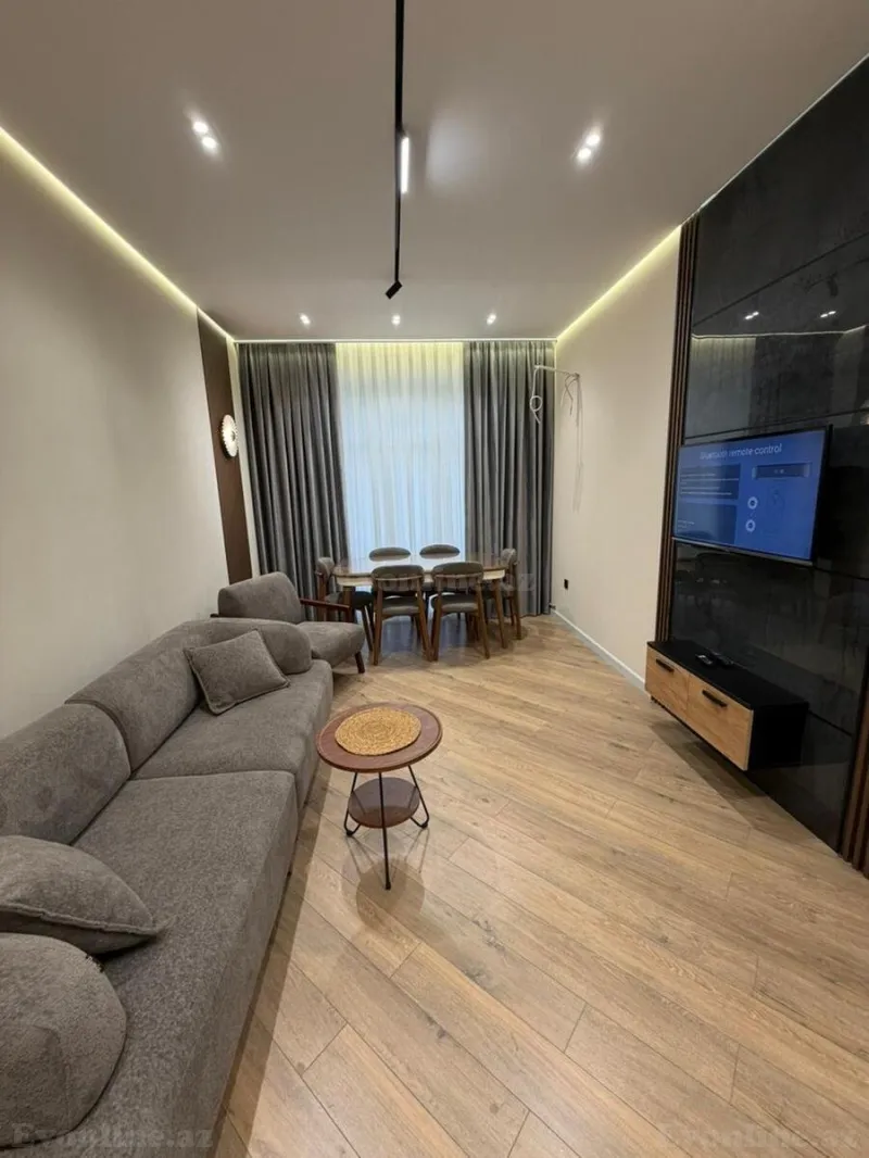 Kirayə verilir 2 otaqlı Mənzil Yeni tikili 70 m² Nəsimi r. - şəkil 3