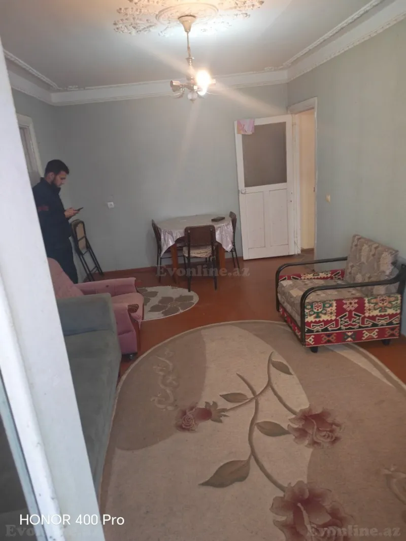 Kirayə verilir 2 otaqlı Mənzil Köhnə tikili 45 m² 8-ci kilometr - şəkil 3