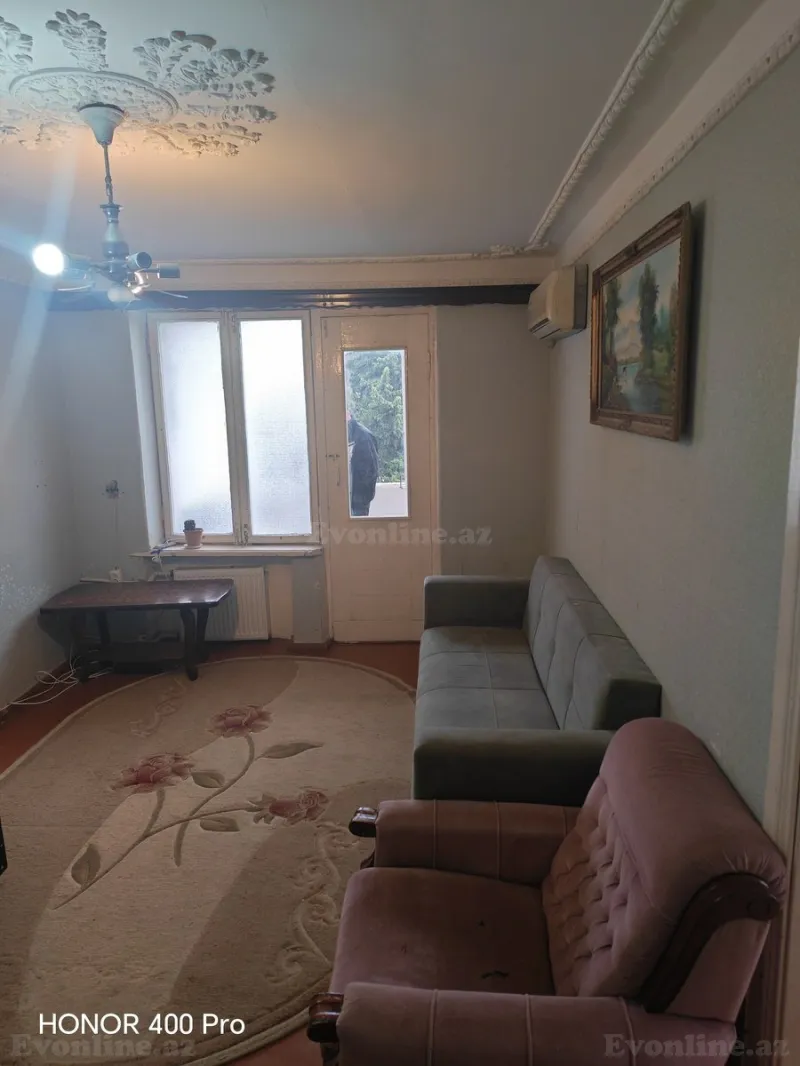 Kirayə verilir 2 otaqlı Mənzil Köhnə tikili 45 m² 8-ci kilometr - şəkil 7
