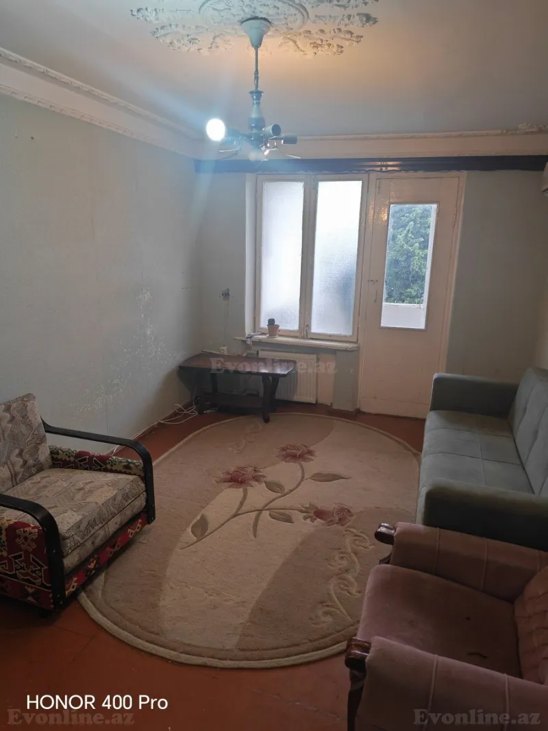 Kirayə verilir 2 otaqlı Mənzil Köhnə tikili 45 m² 8-ci kilometr - şəkil 8