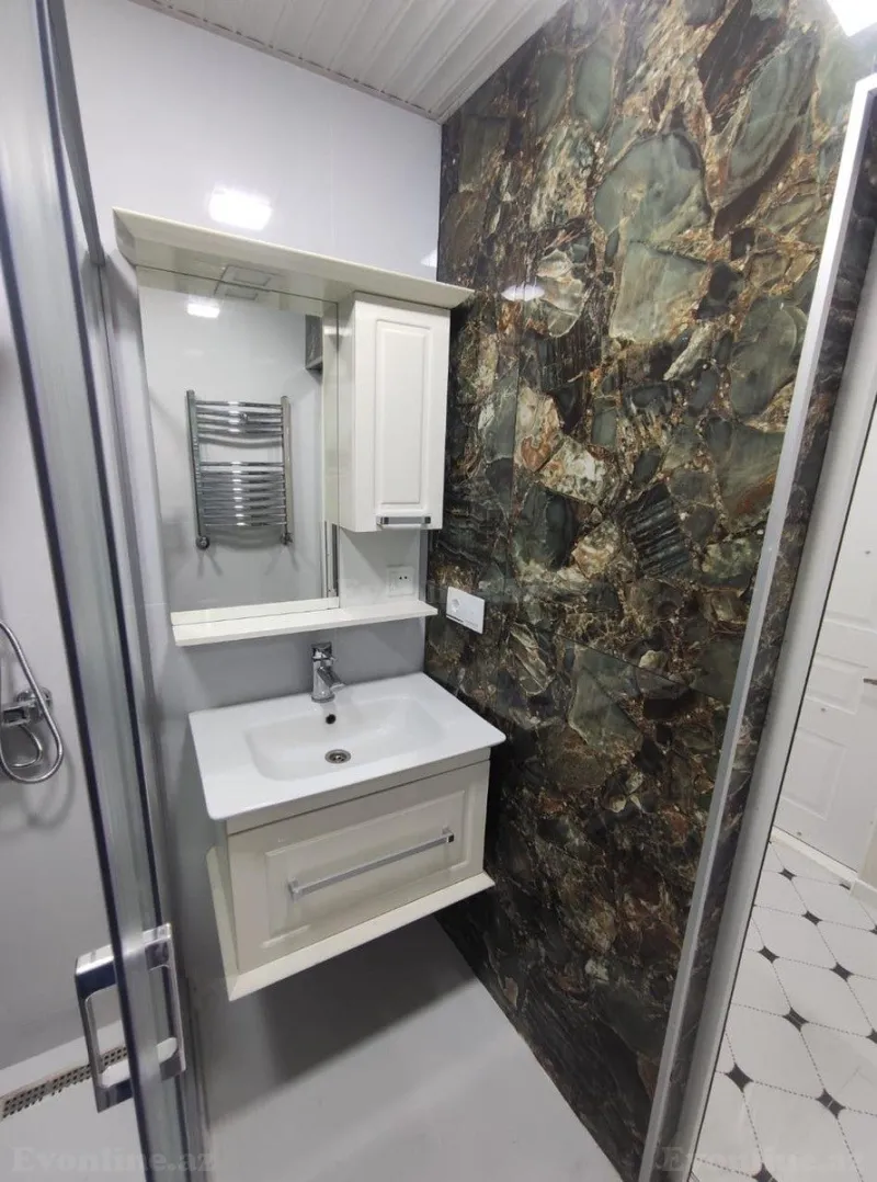 Kirayə verilir 3 otaqlı Mənzil Yeni tikili 85 m² Qara Qarayev m. - şəkil 3