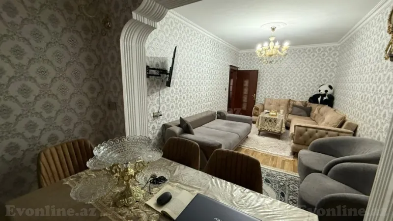 Satılır 3 otaqlı Mənzil Köhnə tikili 80 m² Yeni Yasamal - şəkil 2