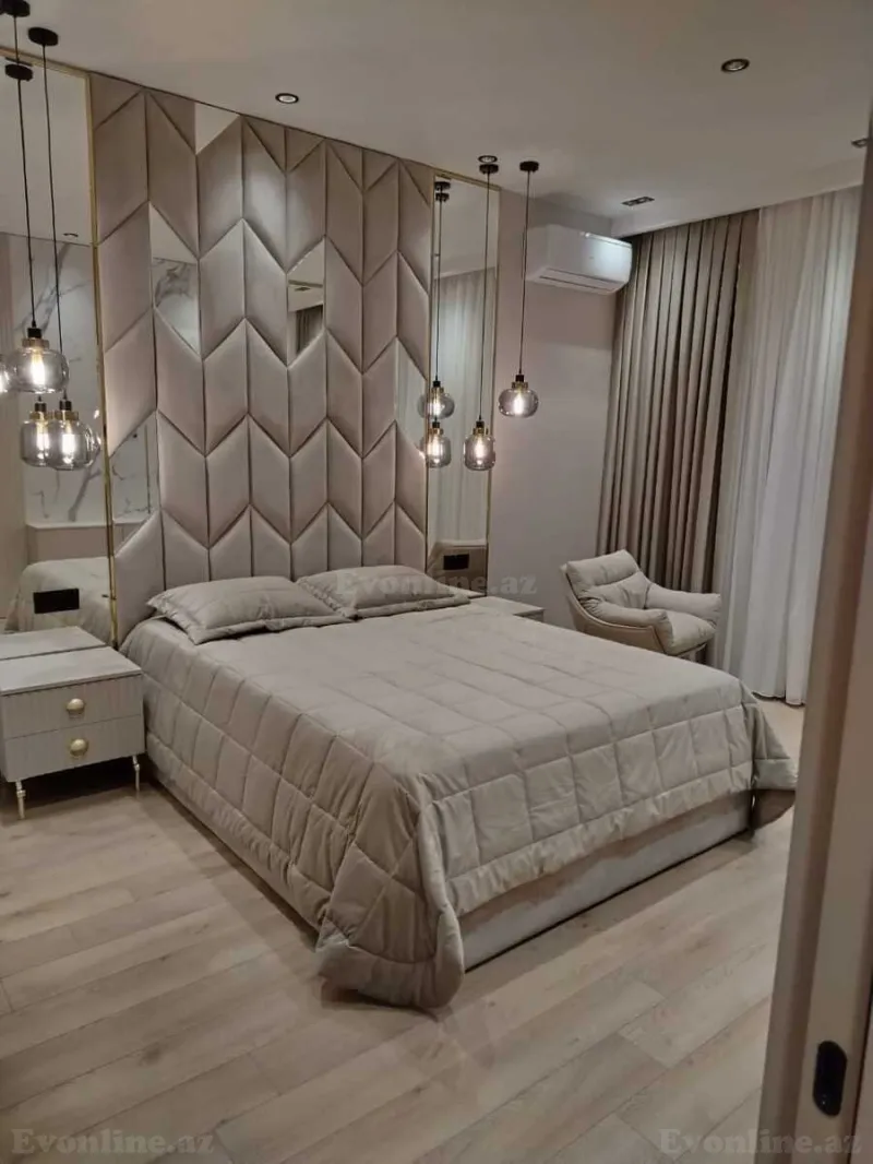 Kirayə verilir 3 otaqlı Mənzil Yeni tikili 100 m² 8 Noyabr m. - şəkil 10
