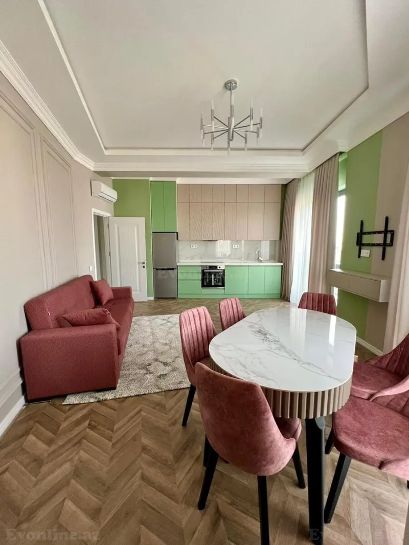 Kirayə verilir 3 otaqlı Mənzil Yeni tikili 100 m² Xətai r. - şəkil 8