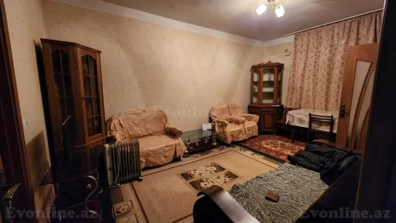 2 otaqlı Mənzil 50 m² 3-cü mikrorayon Kirayə verilir