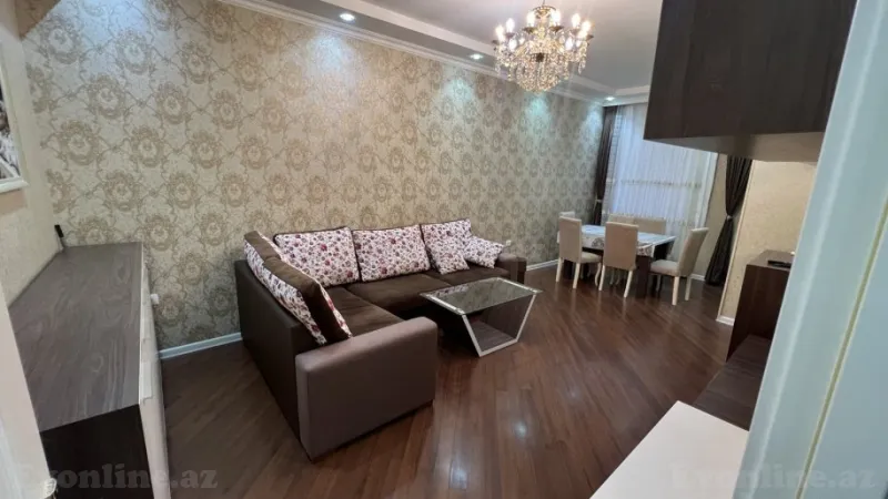 Kirayə verilir 2 otaqlı Mənzil Yeni tikili 78 m² Böyükşor - şəkil 3