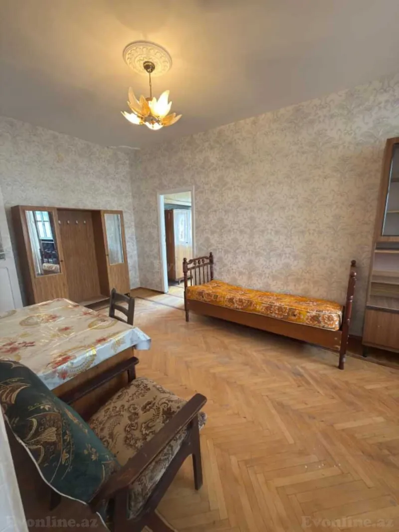 Kirayə verilir 2 otaqlı Mənzil Köhnə tikili 55 m² Nərimanov r. - şəkil 4