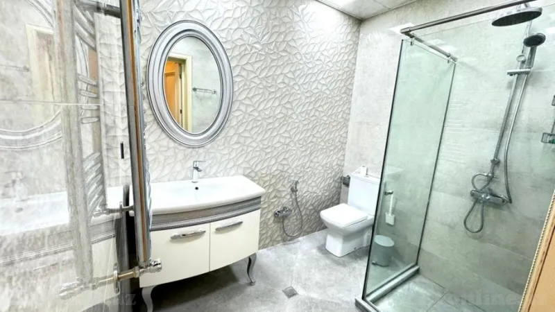 Kirayə verilir 2 otaqlı Mənzil Yeni tikili 105 m² Nəsimi r. - şəkil 9