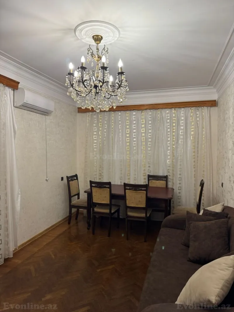 3 otaqlı Mənzil 75 m² Xətai r. Kirayə verilir