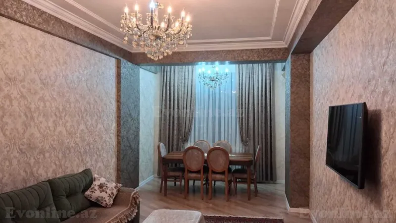 Satılır 3 otaqlı Mənzil Yeni tikili 127 m² İnşaatçılar m. - şəkil 4