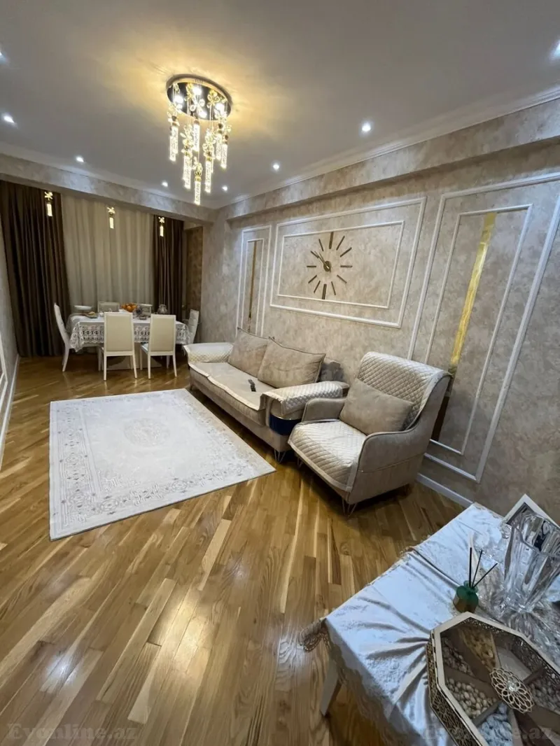 Satılır 3 otaqlı Mənzil Yeni tikili 90 m² Xətai r. - şəkil 4