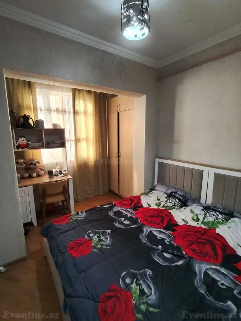 Satılır 3 otaqlı Mənzil Köhnə tikili 60 m² İnşaatçılar m. - şəkil 9