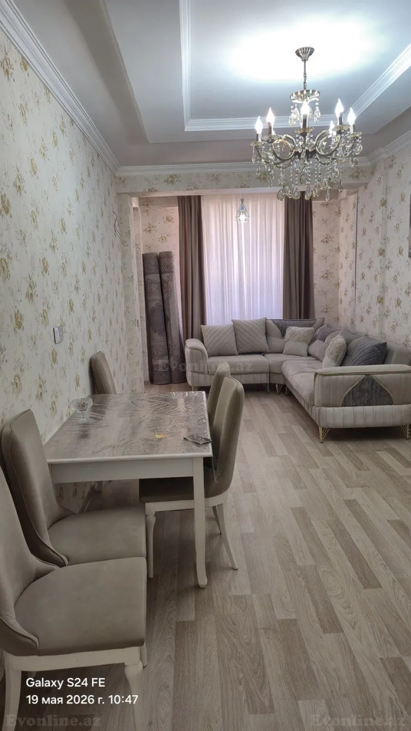 2 otaqlı Mənzil 77 m² Yeni Yasamal Kirayə verilir