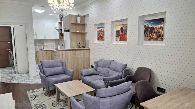 Kirayə verilir 2 otaqlı Mənzil Yeni tikili 65 m² Xətai m. - şəkil 2